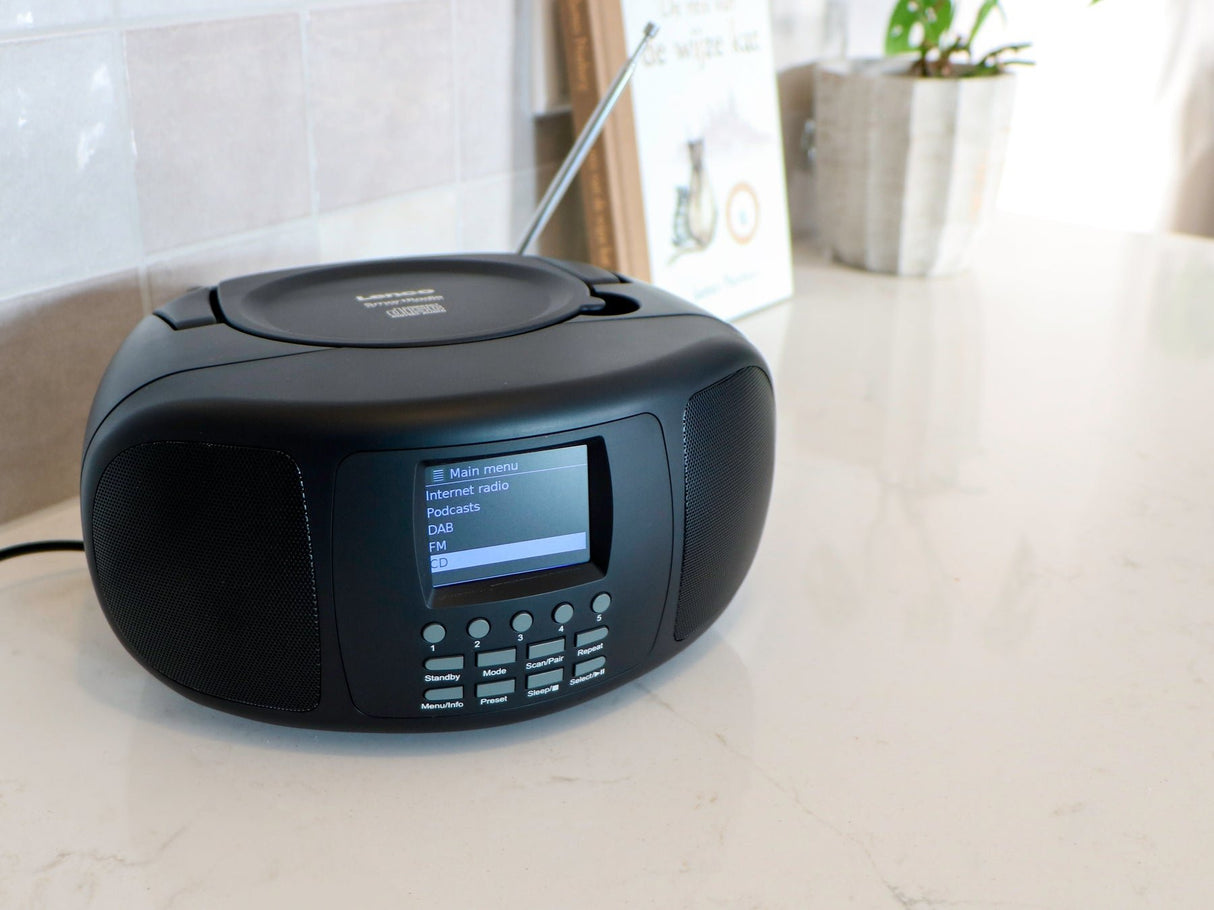 EAN 8711902078272 - Lenco SCD-6000 radio Portátil Digital Negro imagen 16