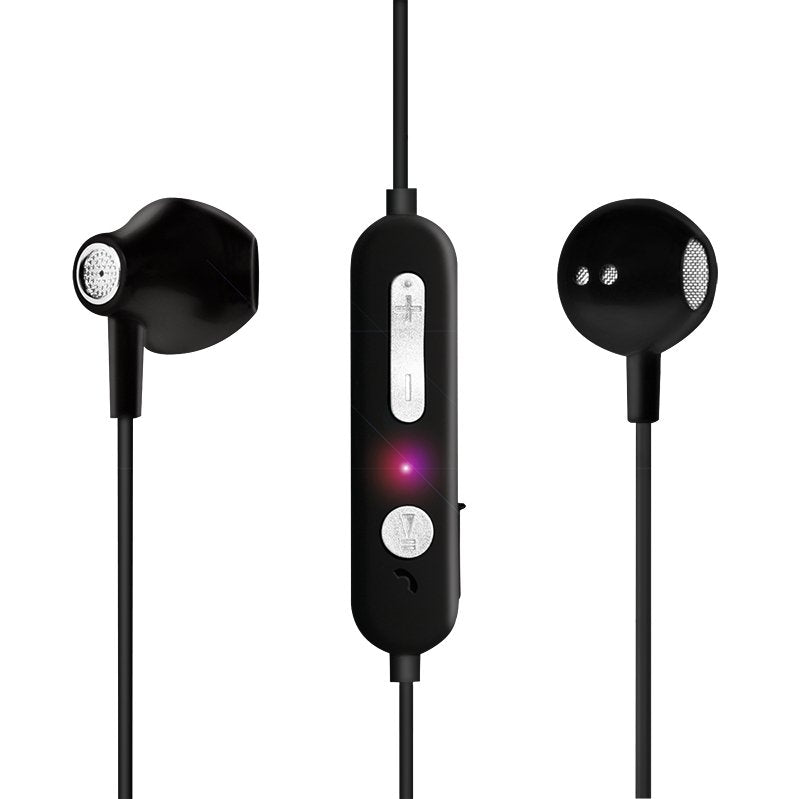 Logilink Auriculares In-Ear Estéreo Bluetooth, Bt V5.0, Negro
