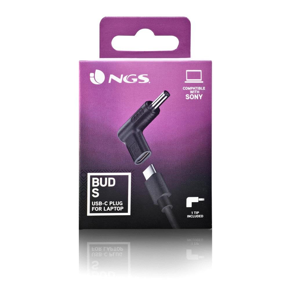 EAN 8435430625325 - NGS BUD-S Clavija de adaptador de corriente para ordenador portátil imagen 3