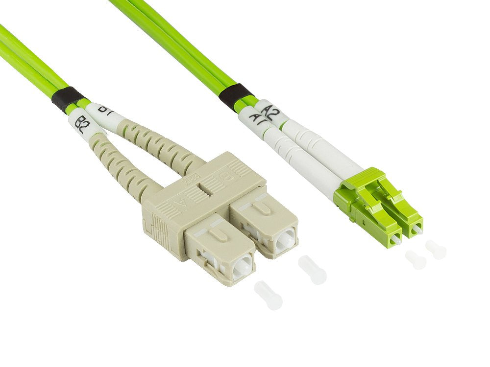 EAN 4014619741281 - Alcasa LW-8005LS5 Cable de fibra óptica e InfiniBand 0,5 m LC SC Verde imagen 1