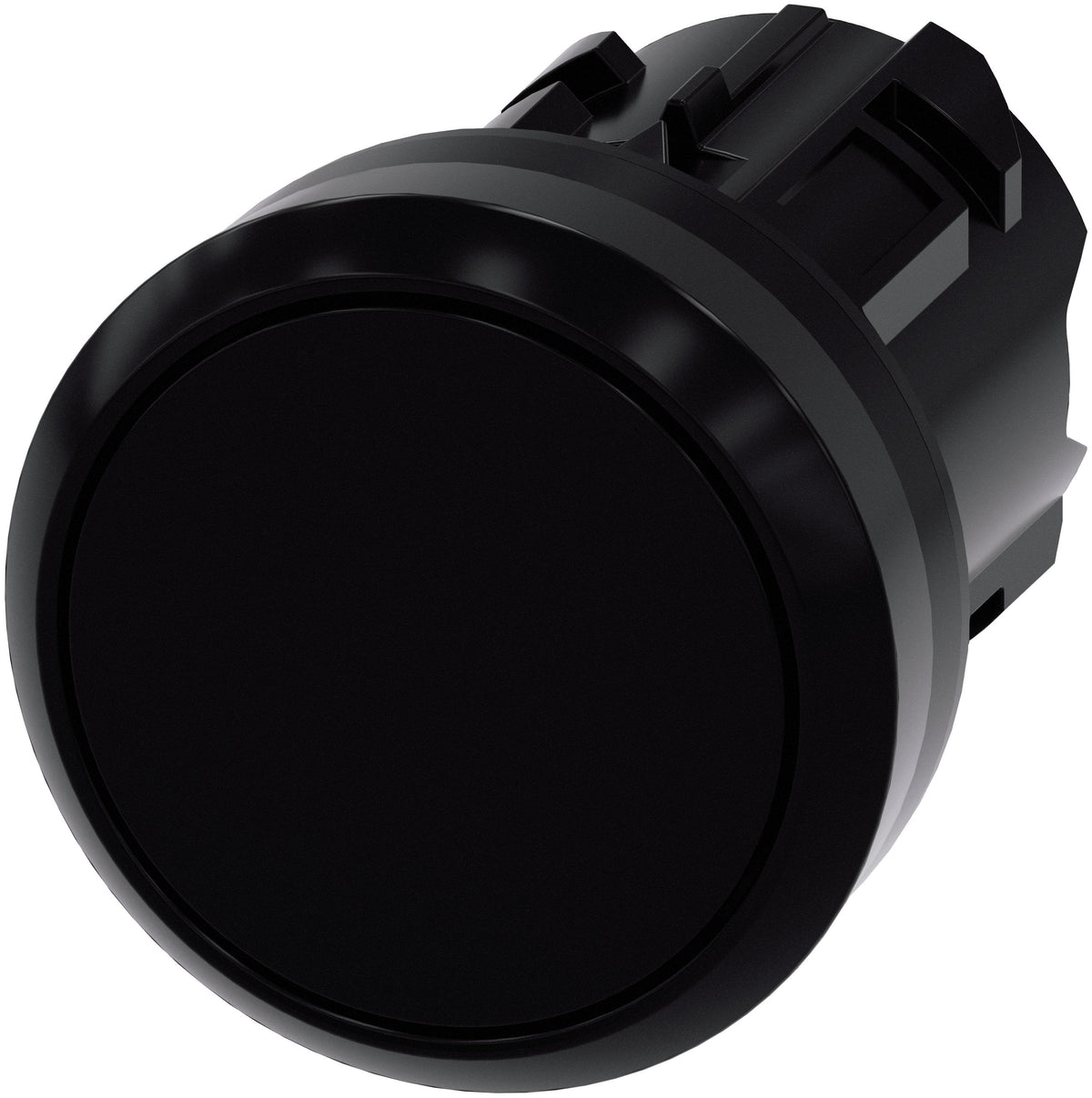 Siemens 3su10000ab100aa0 Pulsador 22mm Redondo Negro Druckknopf