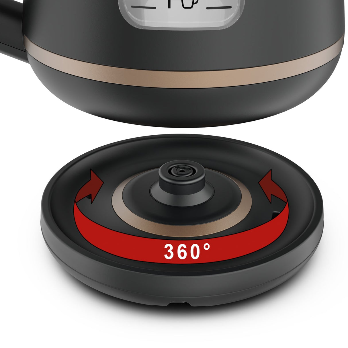 EAN 3045387243227 - Tefal Includeo KI5338 tetera eléctrica 1 L 2400 W Negro imagen 9