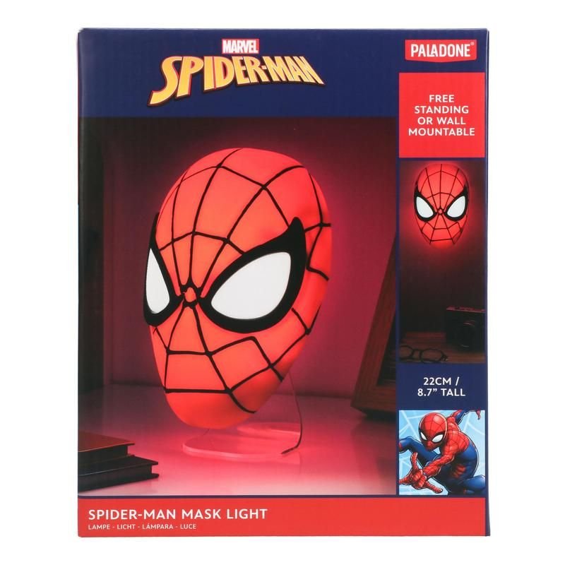 Lampada Paladone Marvel Spiderman Mask Light