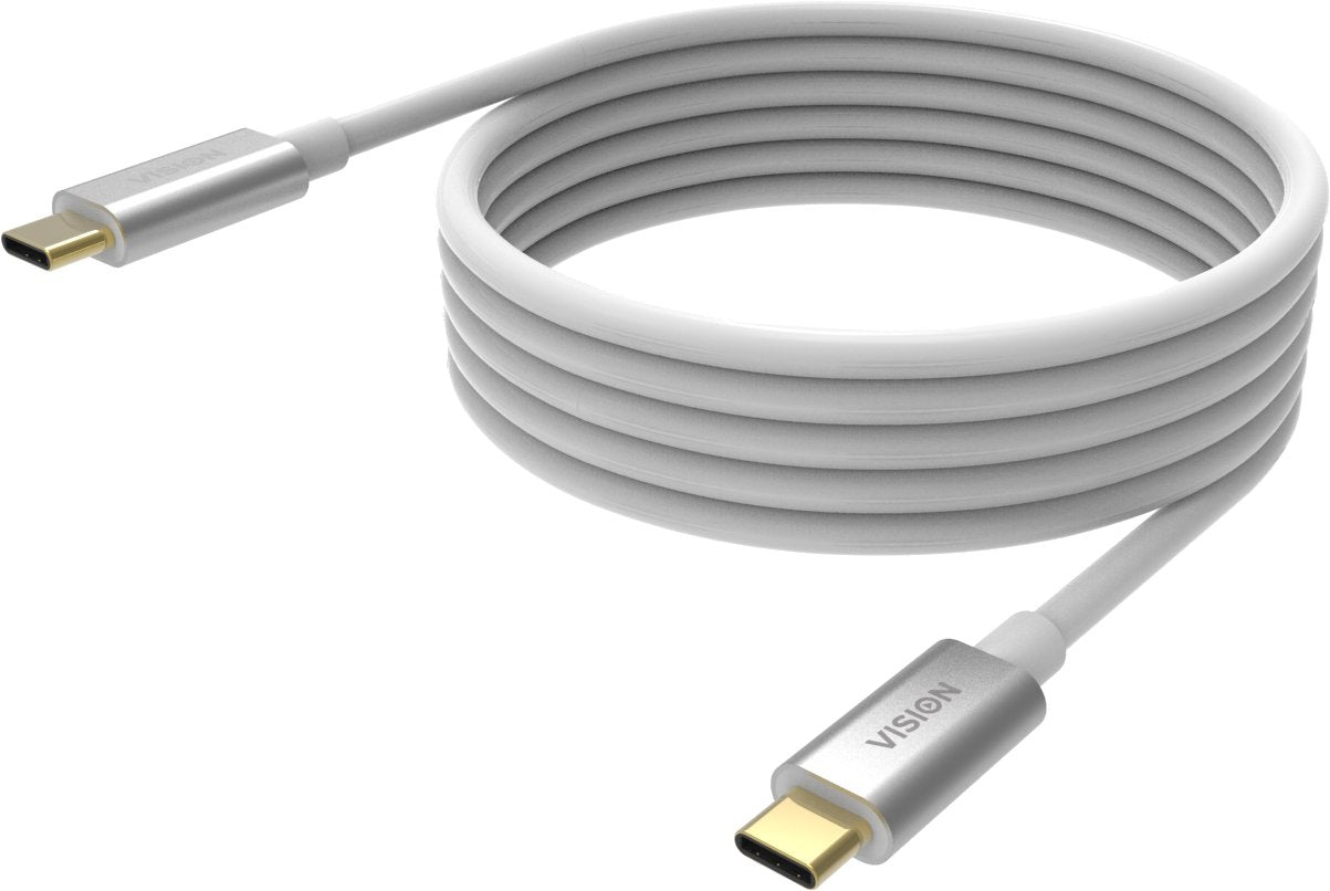 Vision Tc 4musbc Cable Usb 4 M Usb 3.2 Gen 2 (3.1 Gen 2) Usb C Blanco