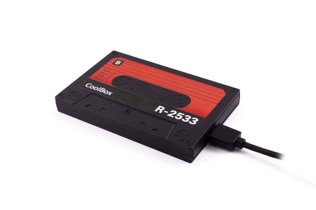 Coolbox Slimchase R-2533 Caja Externa Sata 2.5" Usb 3.0 Retro