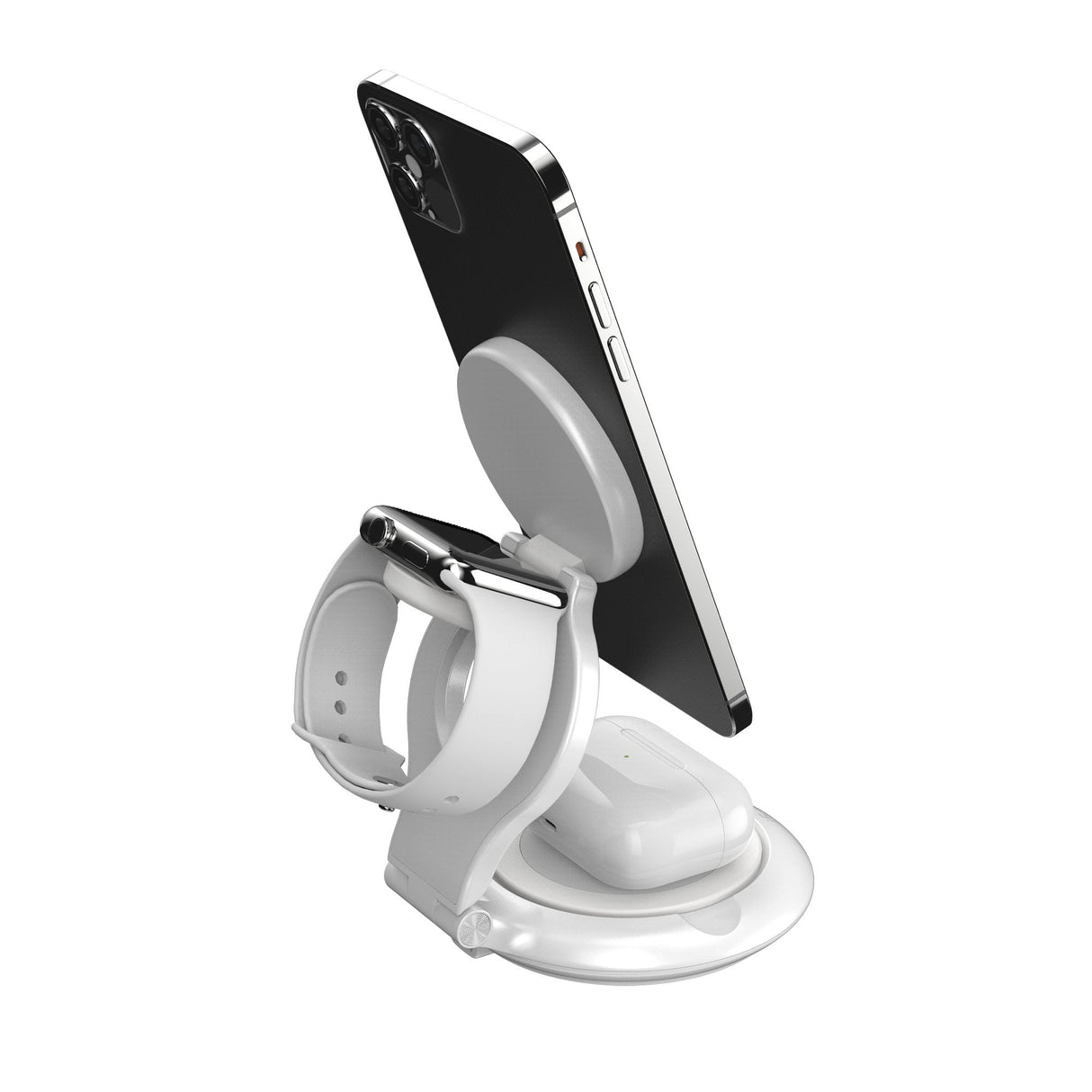 Qi2 3-In-1 Magnetic Foldable Char