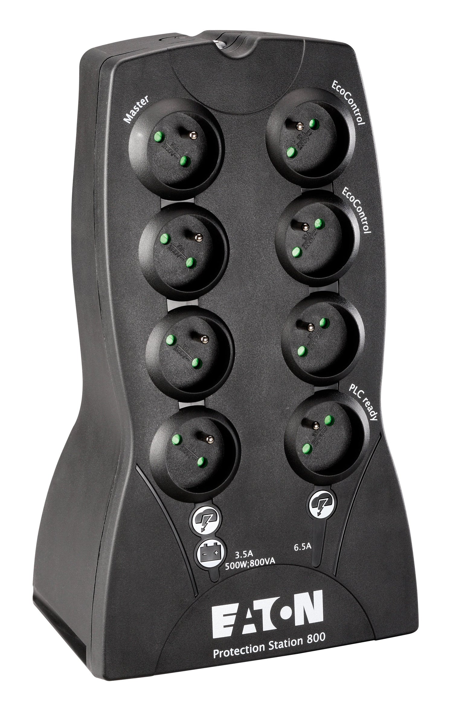 Sai Eaton Protection Station 800 Din Sistema De Alimentación Ininterrumpida (Ups) 0,8 Kva 500 W 8 Salidas Ac