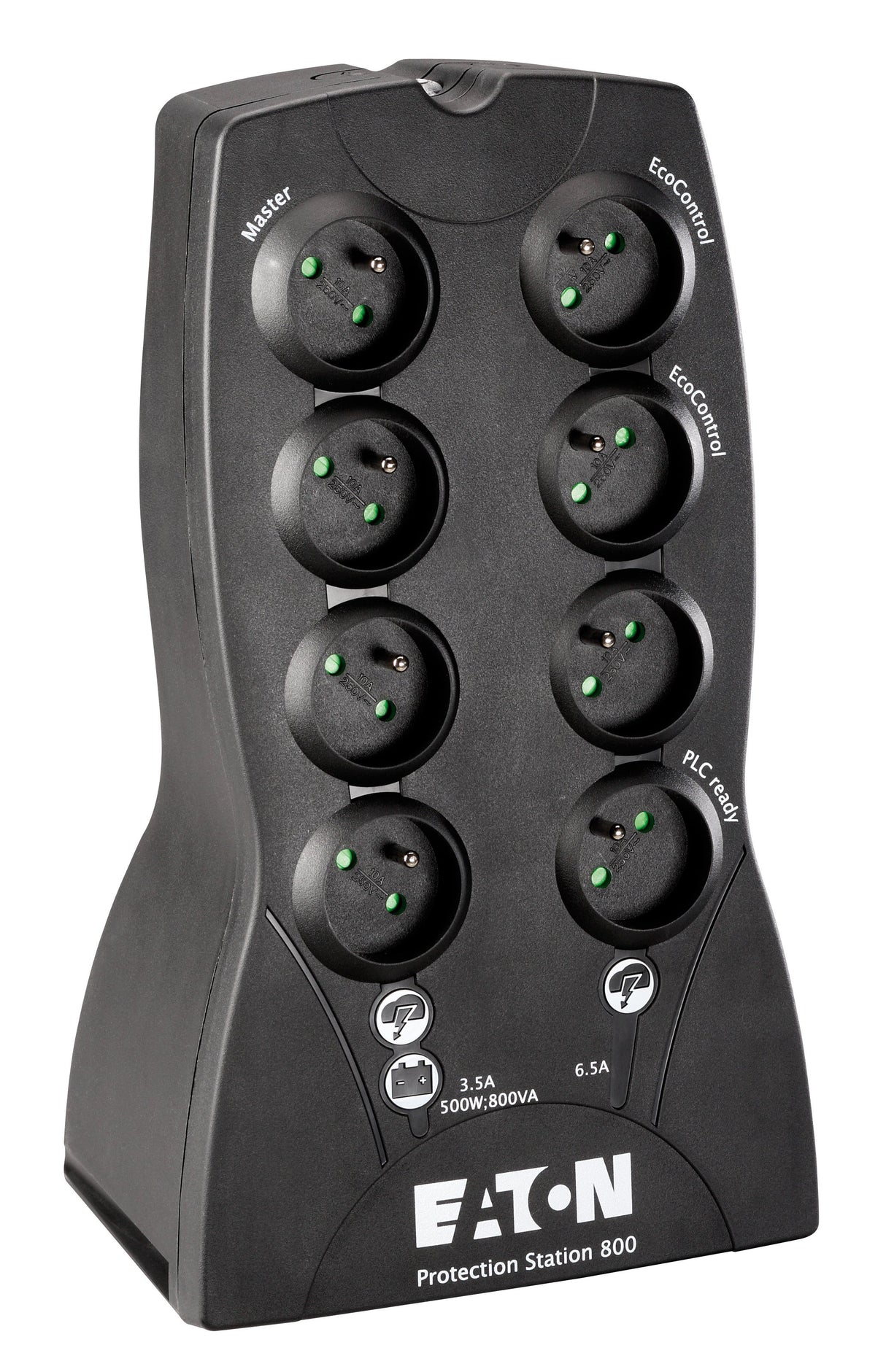 EAN 4044144610820 - Eaton Protection Station 800 DIN sistema de alimentación ininterrumpida (UPS) 0,8 kVA 500 W 8 salidas AC imagen 1