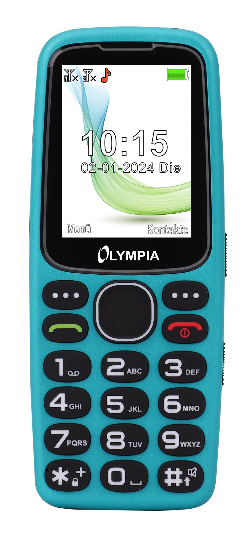 EAN 4030152953073 - Olympia STAR 6,1 cm (2.4") 92 g Negro, Turquesa imagen 1
