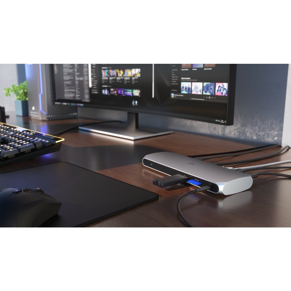Corsair Tbt100 Thunderbolt 3 Dock, Dockingstation