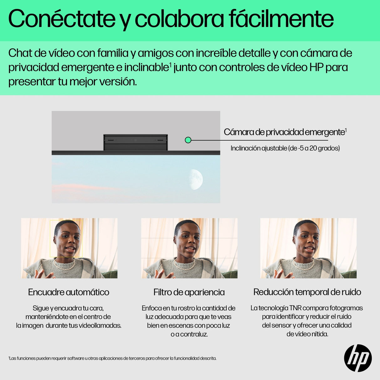 EAN 0198990107493 - HP 24-cr0110ns AMD Ryzen™ 5 7520U 60,5 cm (23.8") 1920 x 1080 Pixeles PC todo en uno 16 GB LPDDR5-SDRAM 1 imagen 9