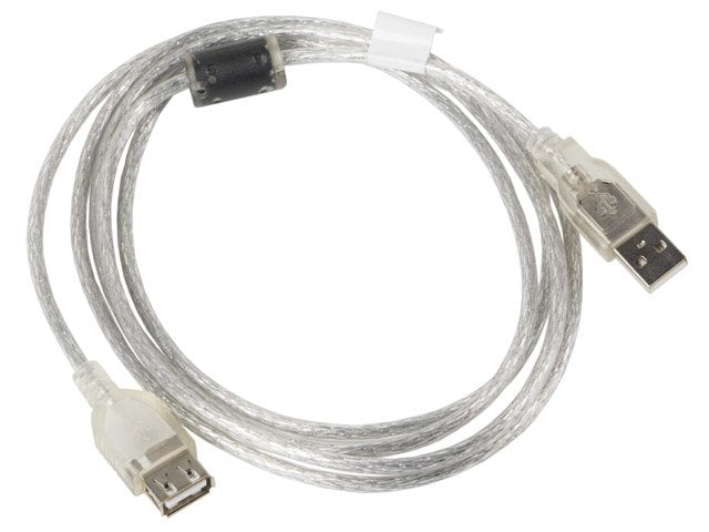 Lanberg Extension Cable Usb 2.0 Am-Af With Ferrite 1.8m