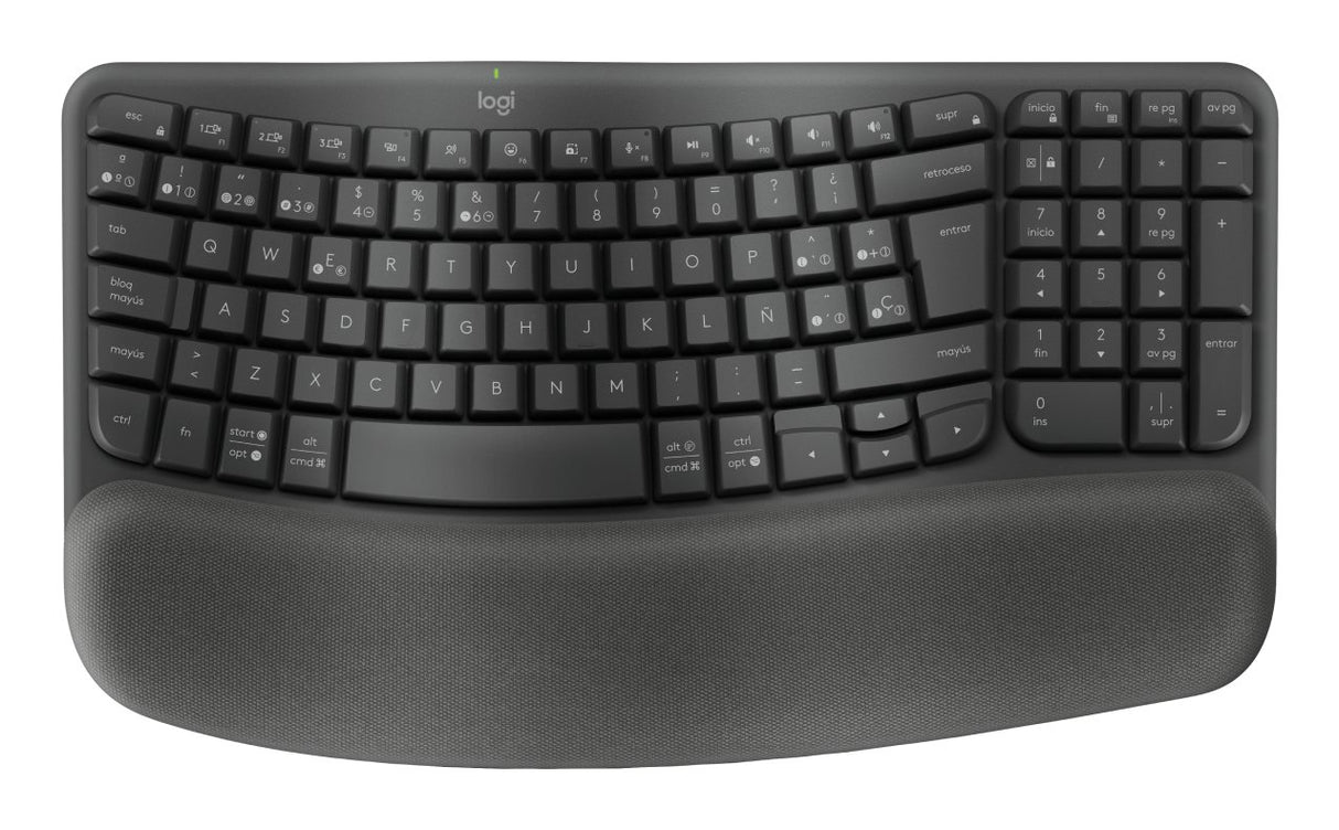 EAN 5099206117259 - Logitech Wave Keys for Business teclado Oficina RF Wireless + Bluetooth QWERTY Español imagen 3