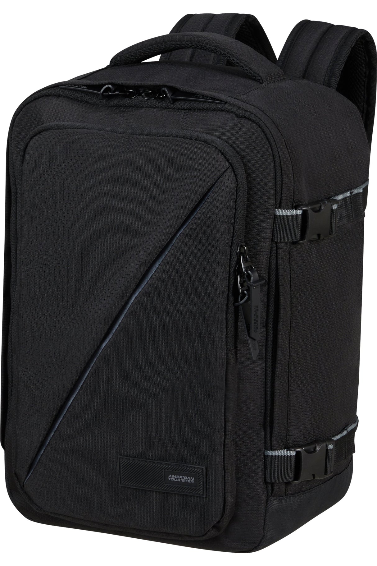 EAN 5400520240699 - American Tourister Take2cabin S mochila Mochila informal Negro Tereftalato de polietileno reciclado (rPET imagen 2