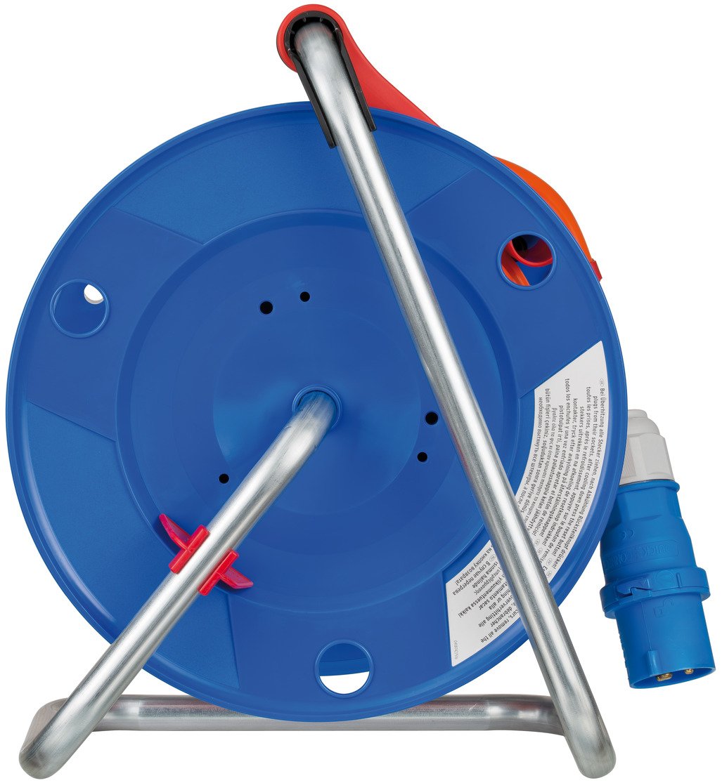 EAN 4007123673919 - Brennenstuhl 1182690100 base múltiple 25 m 3 salidas AC Exterior Azul, Naranja imagen 4