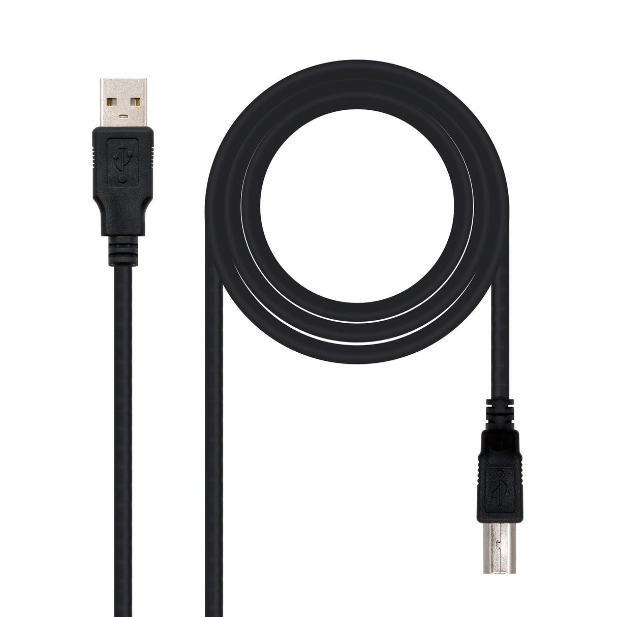EAN 8433281003835 - Nanocable 10.01.0103-BK cable USB USB 2.0 1,8 m USB A USB B imagen 1