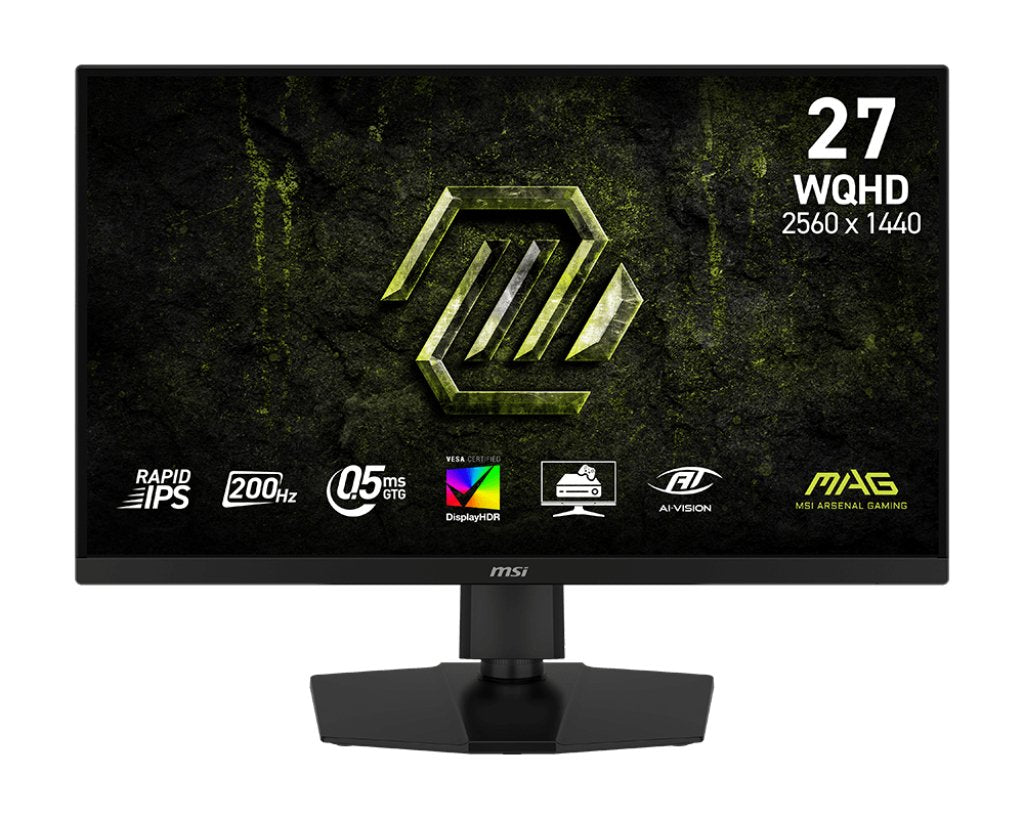 Monitor Mag 274qpf E20 27 Cali/Led/Wqhd/Flat/200hz/Czarny