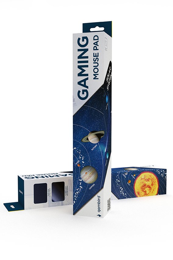 EAN 8716309126717 - Gembird MP-SOLARSYSTEM-XL-01 Gaming mouse pad extra large\"Cosmos\" 350 x 900 imagen 2