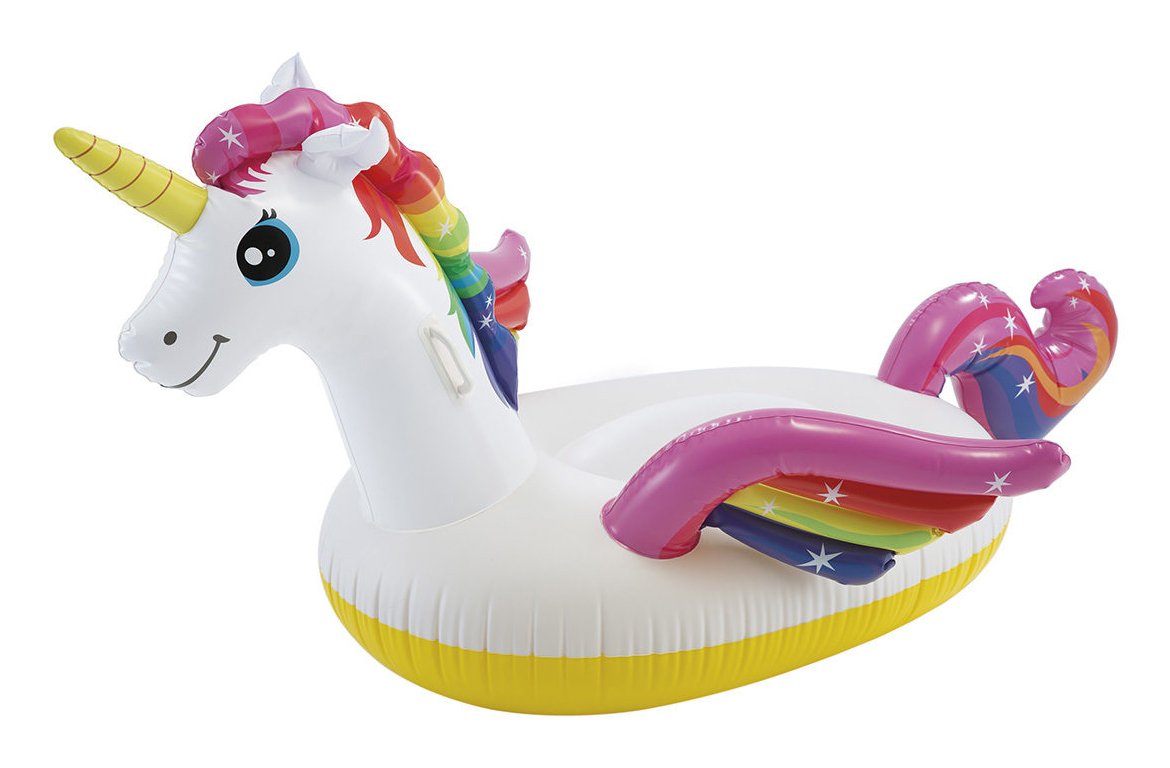 Colchoneta Hinchable 101x140x97cm Modelo Unicornio. Intex