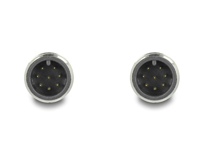 Delock 80414 Cable M12 Codificado A 8 Pin Macho A Macho Pur (Tpu) 5 M