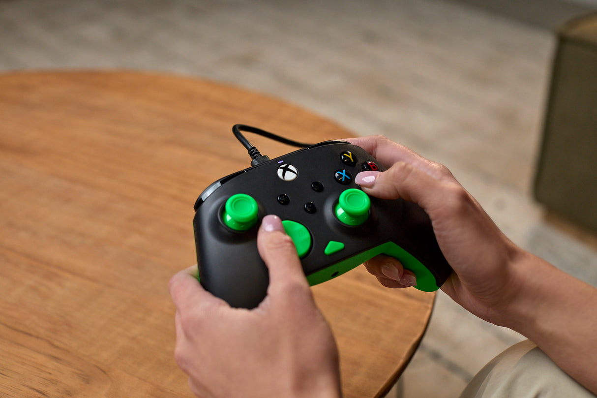 EAN 0840454400182 - Turtle Beach Rematch Core Negro, Verde USB Gamepad PC, Xbox, Xbox One, Xbox Series S, Xbox Series X imagen 9