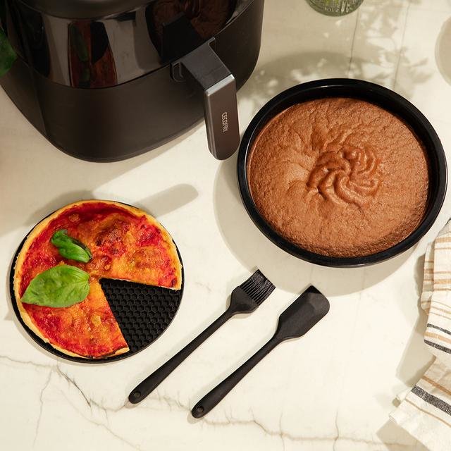 EAN 8435484049955 - Cecotec 04995 accesorio para freidoras Kit de accesorios Negro, Acero inoxidable imagen 6