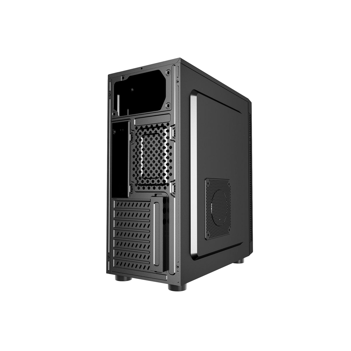 EAN 8716309127448 - Gembird Fornax 160 Mini Tower Negro imagen 6