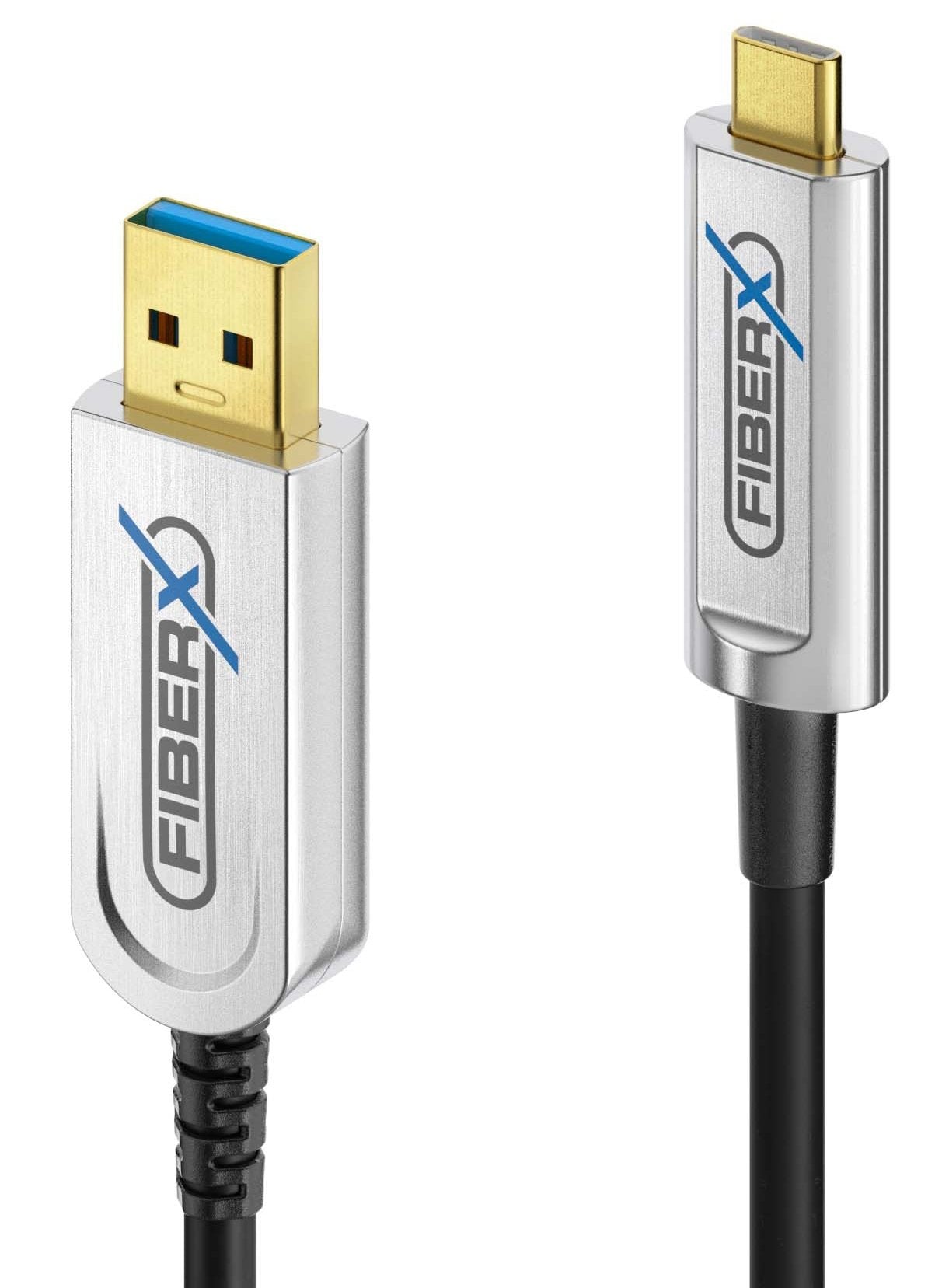 Purelink Fiberx Serie - Usb 3.1 Glasfaser Cable - Usb-A Usb-C - Hybrid - 10m