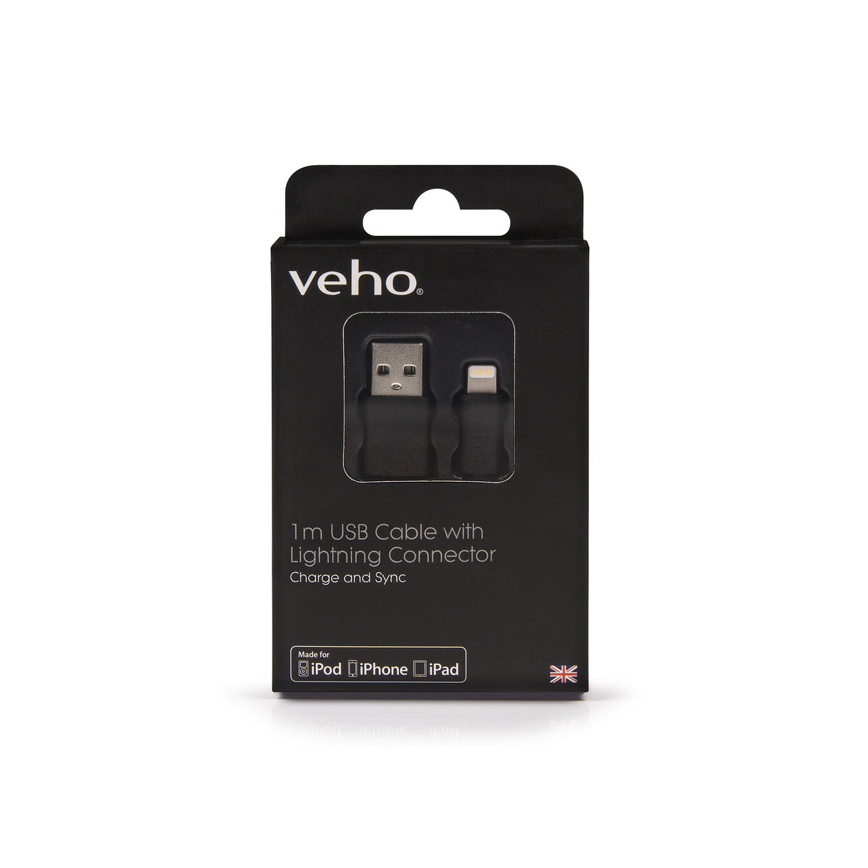 EAN 0040232903984 - Veho Apple Lightning Cable - 20cm/0.7ft 0,2 m Negro imagen 4