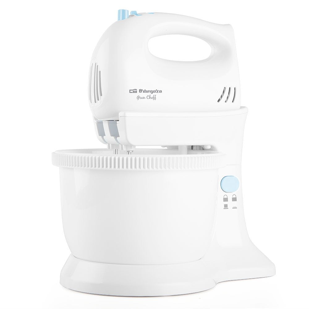 Orbegozo Ba 4400 Amasadora Multifuncional - Potente Y Versatil - Ideal Para Pan Casero - 5 Velocidades Y Funcion Turbo