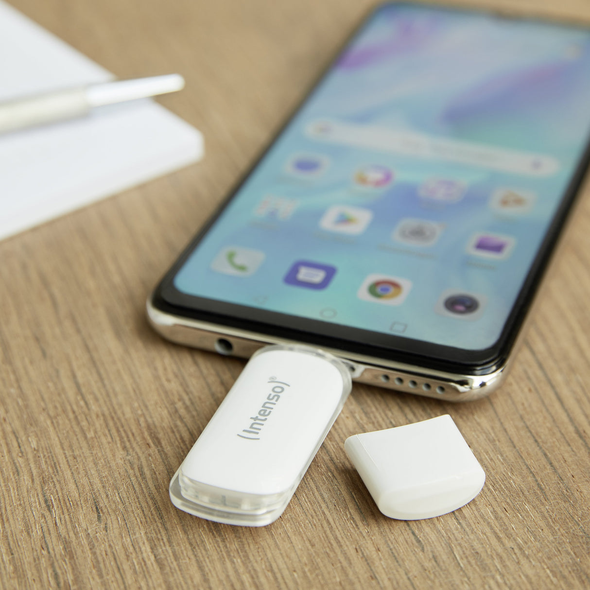 EAN 4034303029693 - Intenso Flash Line unidad flash USB 128 GB USB Tipo C 3.2 Gen 1 (3.1 Gen 1) Blanco imagen 4