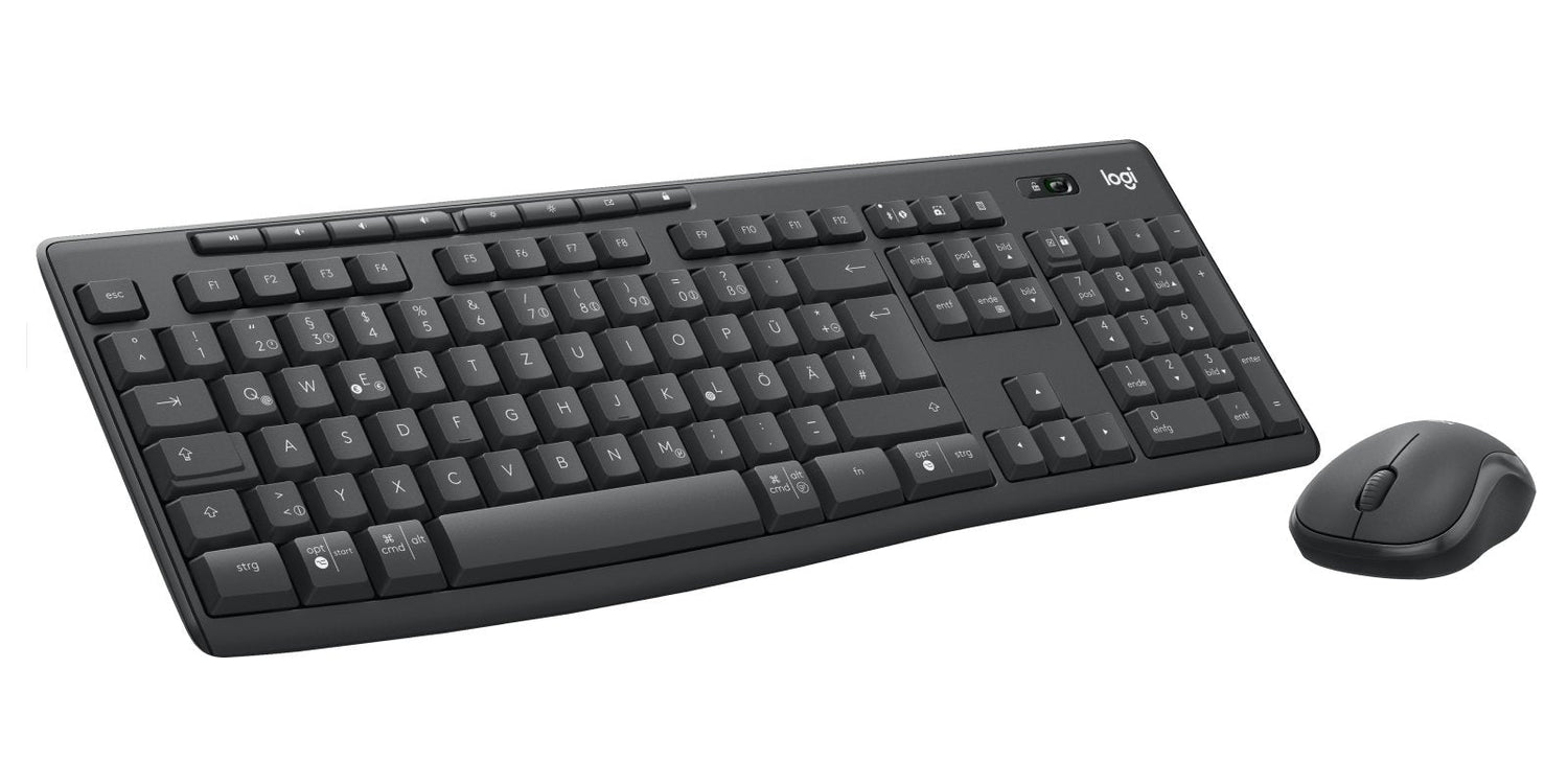 EAN 5099206113053 - Logitech 920-012065 teclado Ratón incluido Oficina RF Wireless + Bluetooth QWERTZ Alemán Grafito imagen 1