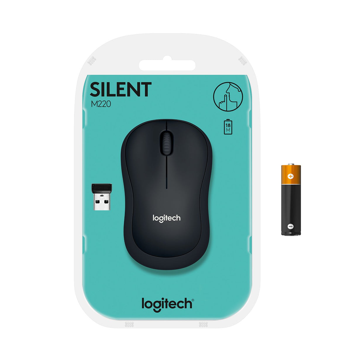EAN 5099206066199 - Logitech M220 Silent ratón Oficina Ambidextro RF inalámbrico Óptico 1000 DPI imagen 11