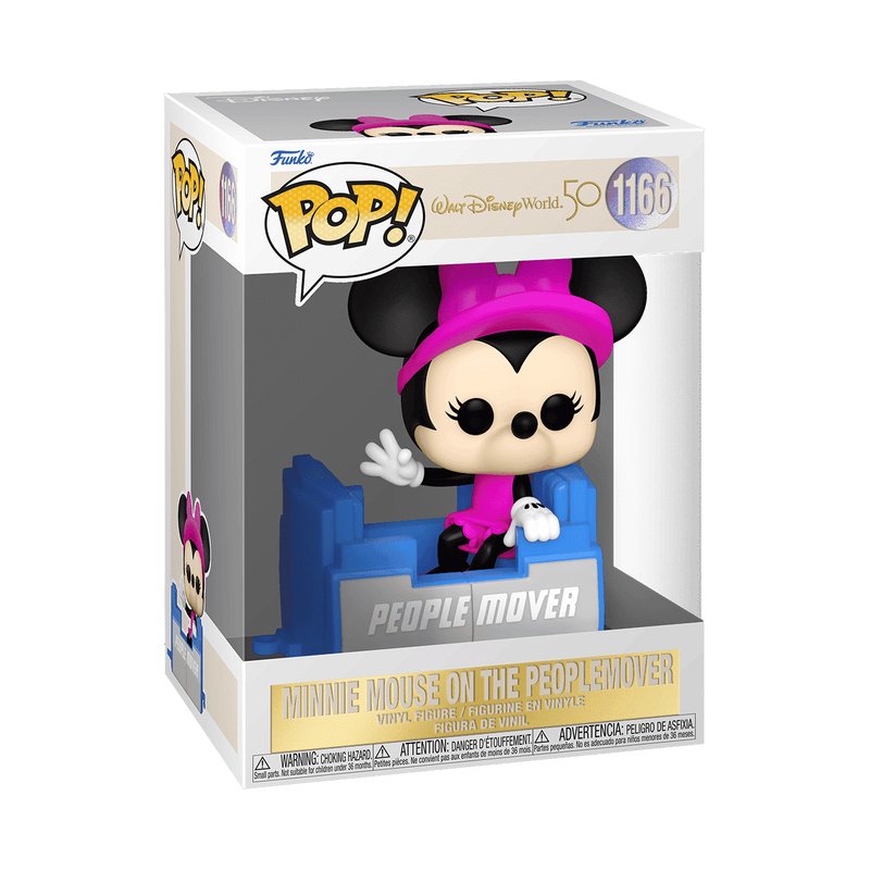 Figura Pop Disney World 50th Anniversary Minnie People Mover