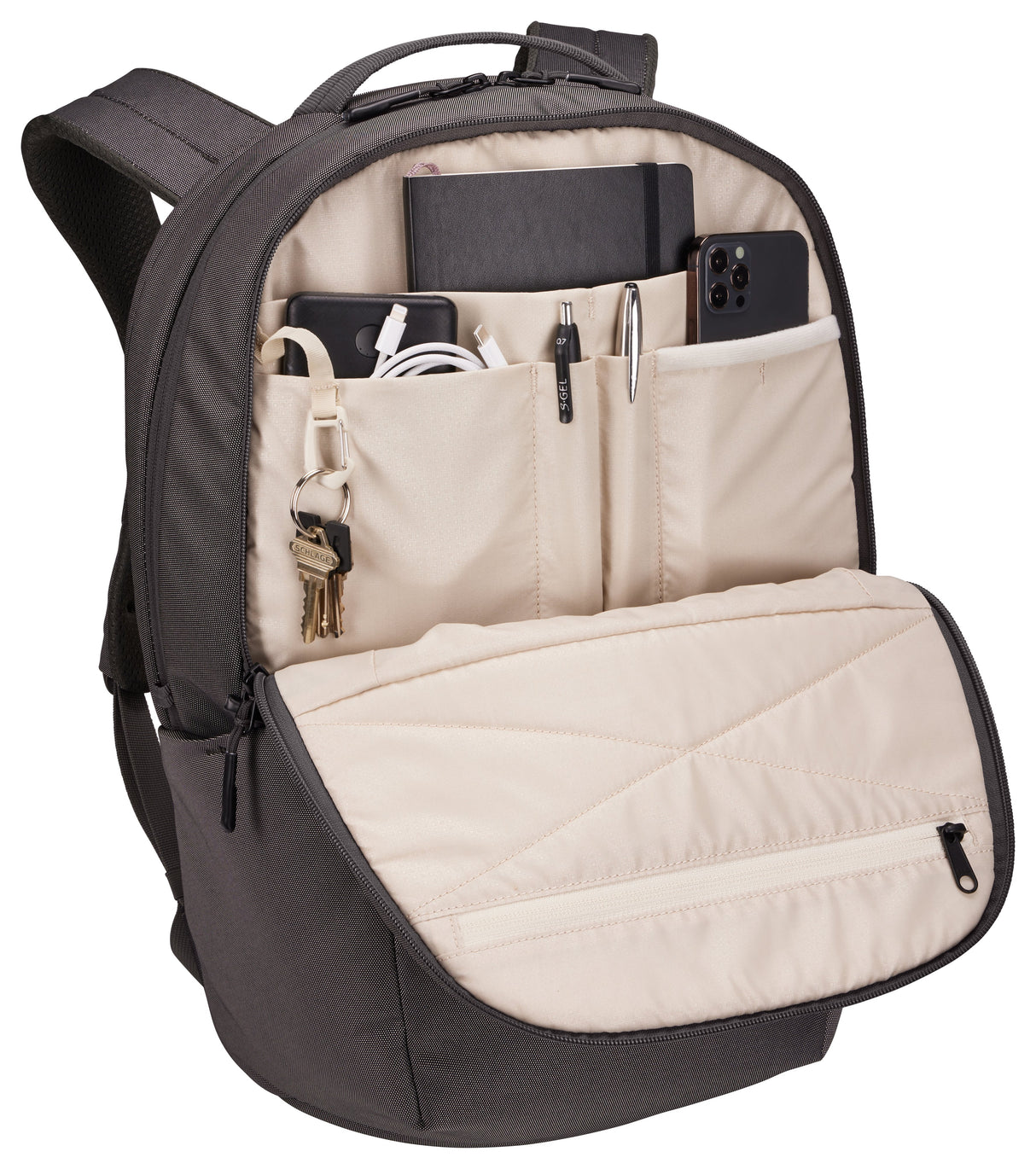 EAN 0085854255592 - Thule Subterra 2 TSLB417 Vetiver Gray mochila Mochila informal Gris Poliéster imagen 7