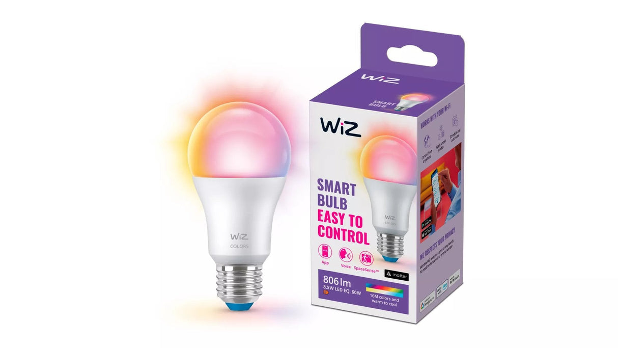 Philips Wiz Bombilla Color 60w E27 Rgb Bt & Wi-F