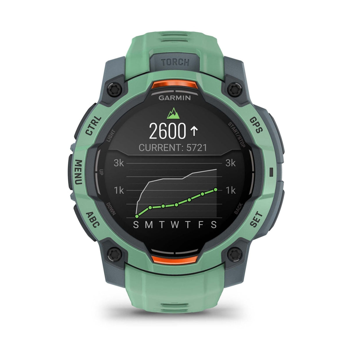 Garmin Instinct 3 Amoled 45mm Verde Con Correa Verde - Reloj Inteligente Con Gps