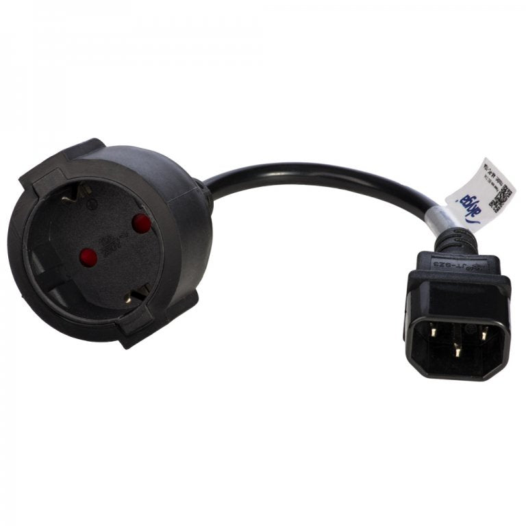 EAN 5901720134530 - Akyga AK-PC-10A cable de transmisión Negro 0,15 m CEE7/4 imagen 1