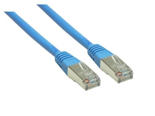 EAN 4014619012114 - Alcasa 1m Cat6 S/FTP cable de red Azul S/FTP (S-STP) imagen 1