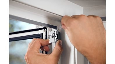 Tesa Mosquitera Adaptador Para Puerta Plegable 55415 Blanco