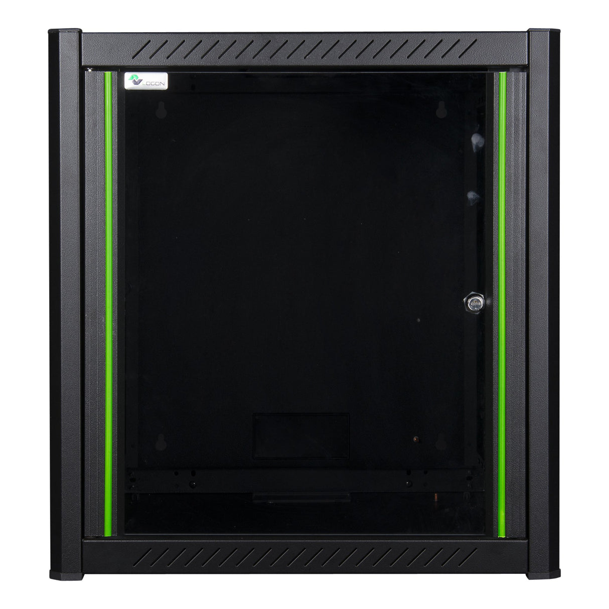 EAN 5420016848574 - LOGON RWP12U56BL armario rack 12U Bastidor de pared Negro imagen 2