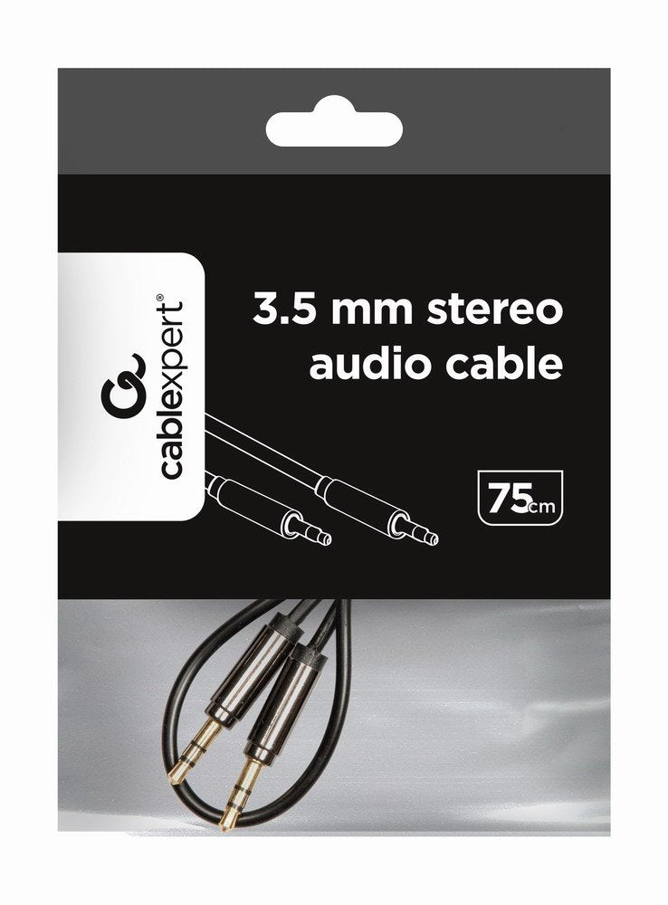 Gembird 3.5 Mm Stereo Audio Cable, 0.75 M M/M Ccap-444-0.75m