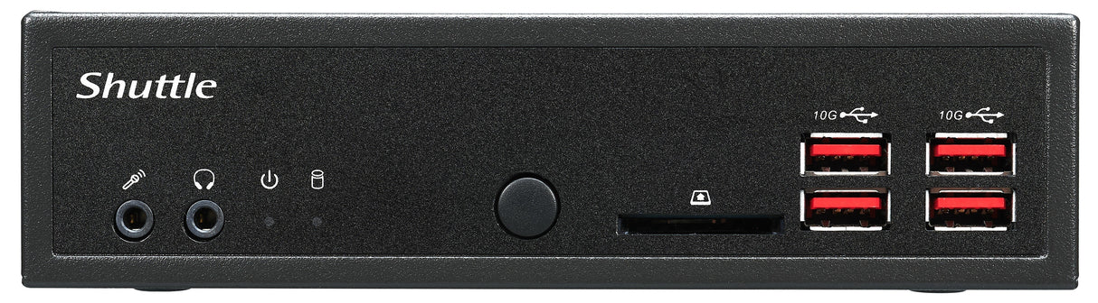 EAN 0887993004464 - Shuttle DH32U5 PC/estación de trabajo barebone 1,35 l tamaño PC Negro i5-1135G7 Intel® SoC imagen 1