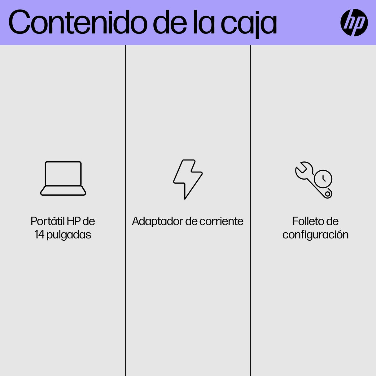 Hp Ai Laptop 14-Hc0000ns Ai Pc Intel Core Ultra 7 255u / Hasta 5.2 Ghz Win 11 Home Intel Graphics 16 Gb Ram 1 Tb Ssd Nvme 14" Ips 1920 X 1080 (Full Hd) Wi-Fi 6 Bluetooth Plata Natural Gris Suave (Teclado) Kbd: Español