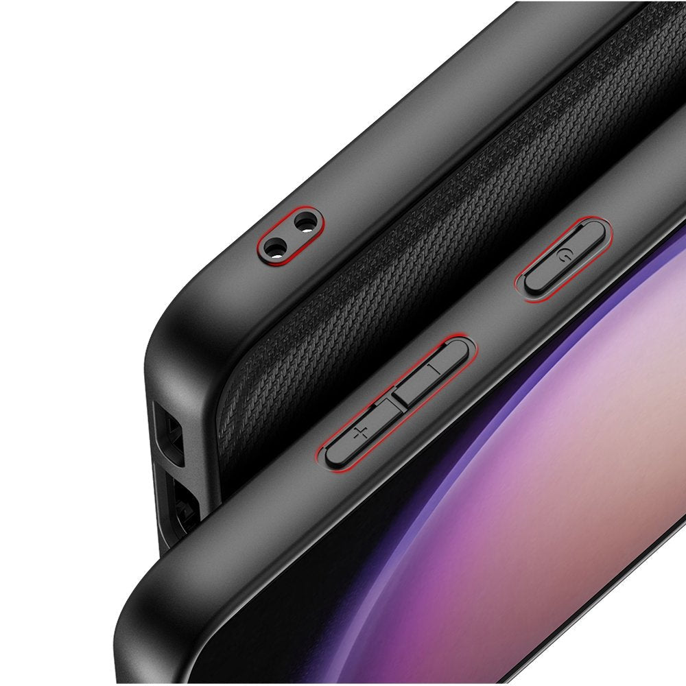 Nevox Styleshell Nylo (Negro, Samsung Galaxy S25 Plus) 2469