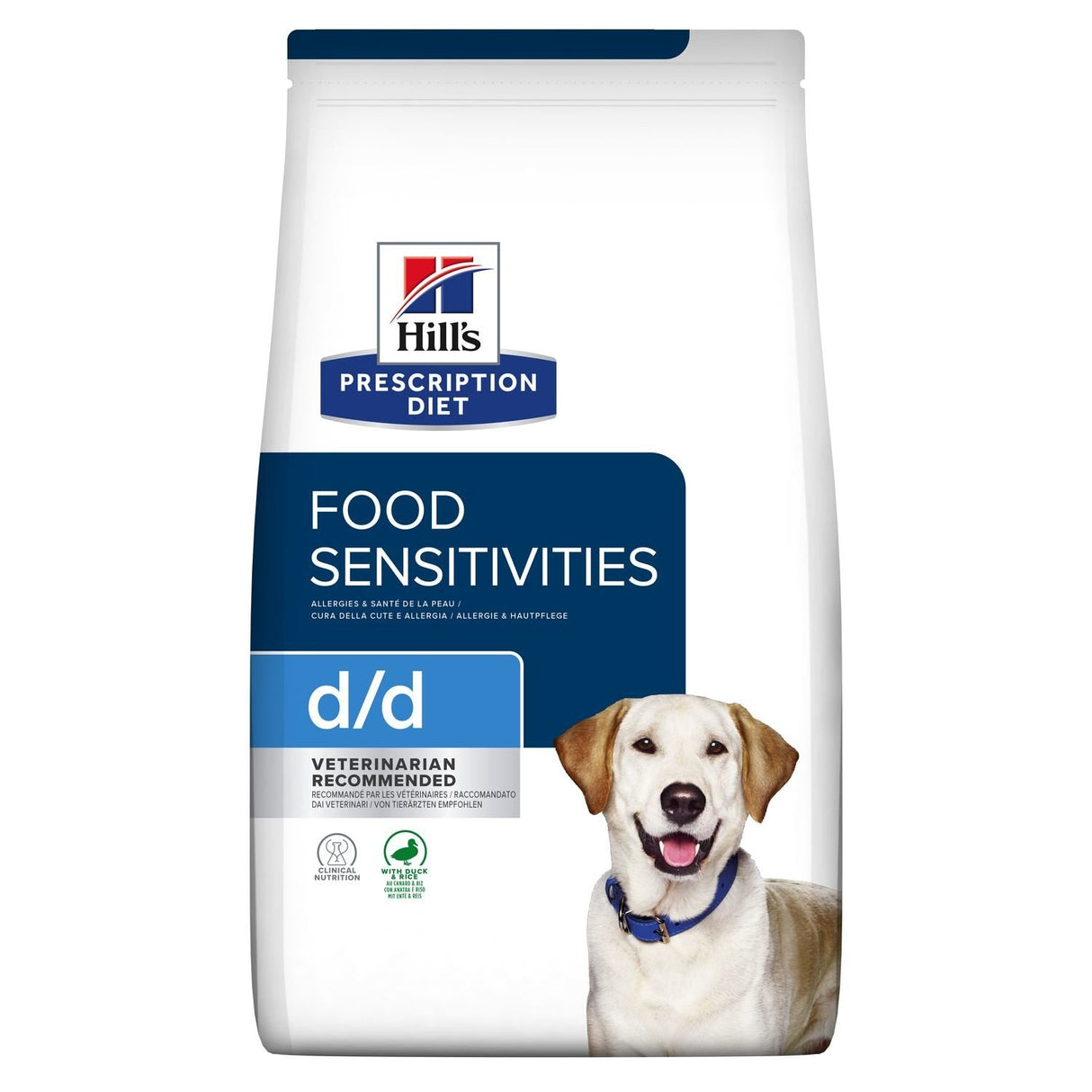 Alimento Seco Para Perros Hill'S Pd D/D Sensibilidades Alimentarias, Pato Y Arroz 4kg