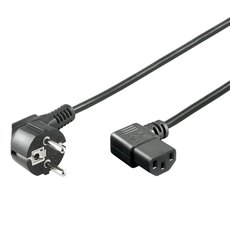 Goobay 96042 Cable De Alimentacion Negro 1,5 M Cee7/7 C13 Acoplador