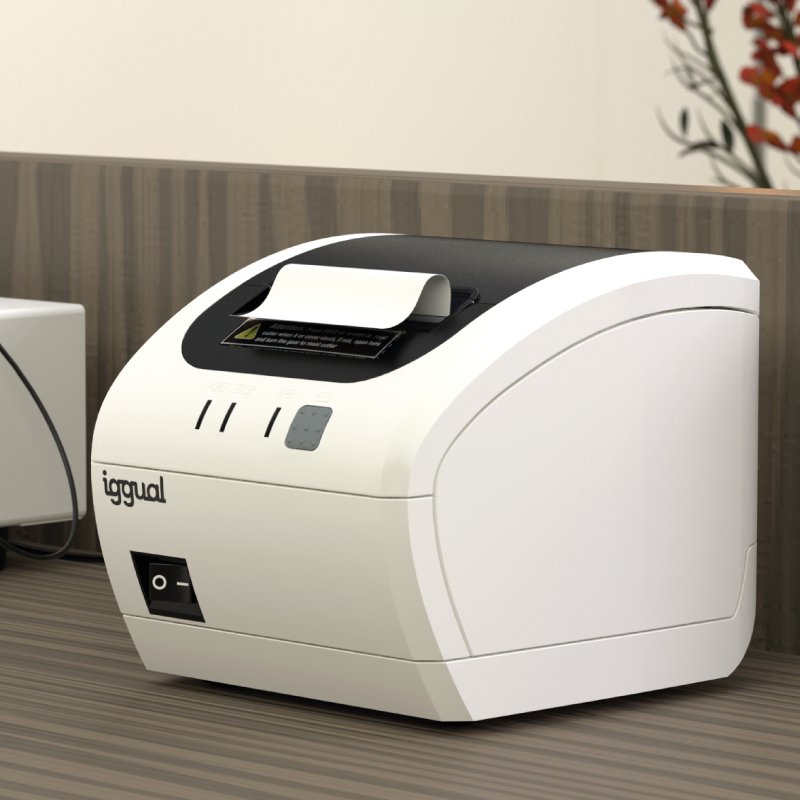 EAN 8435364320259 - iggual TP EASY 80W 203 x 203 DPI Alámbrico Térmico Impresora de recibos imagen 9
