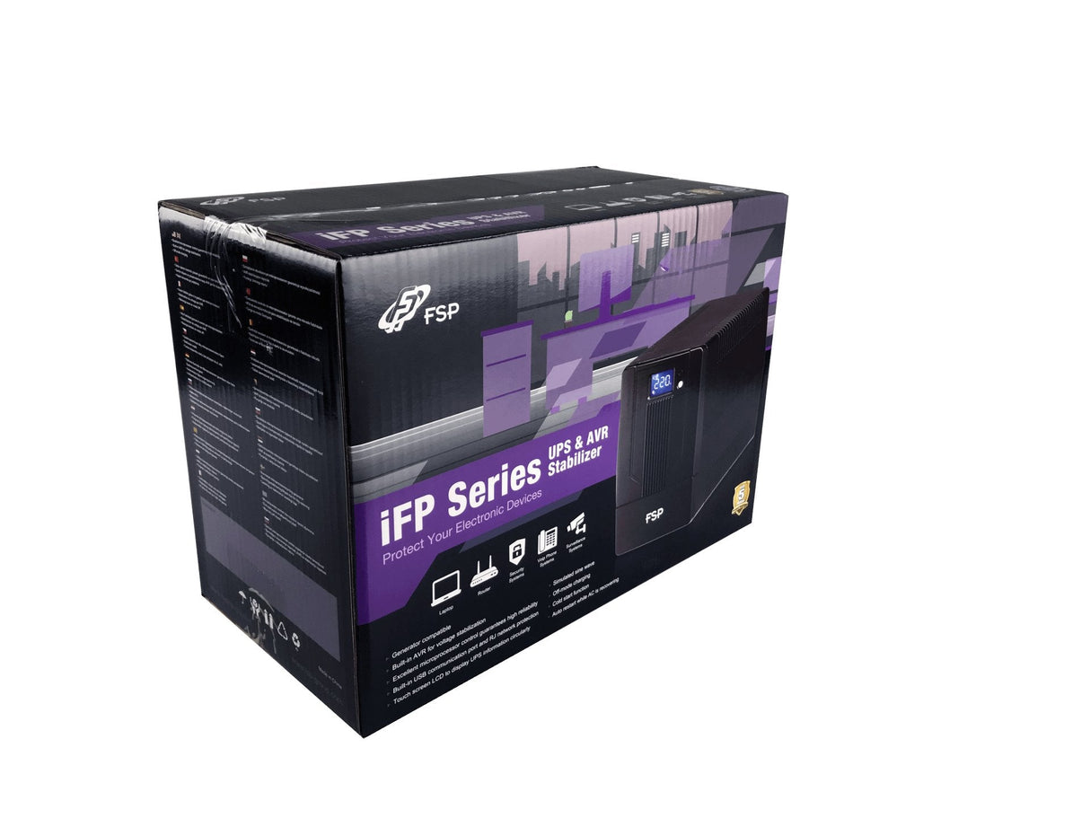Fsp/Fortron Ifp 1.5k Sistema De Alimentación Ininterrumpida (Ups) 1500 Va 900 W 4 Salidas Ac