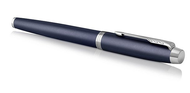 Parker Rollerball Im Matte Blue F Negro Caja De Regalo